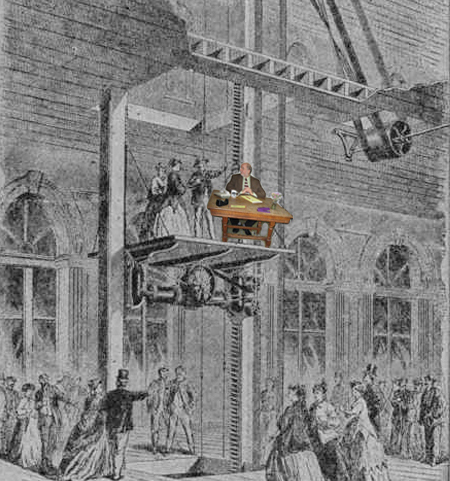 Early, slow-moving elevators meant long, formal elevator speeches